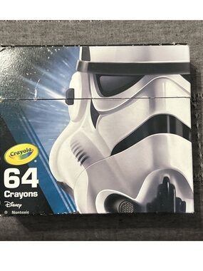 Crayola Star Wars Storm Trooper Collectible 64 Crayons 
Limited Edition